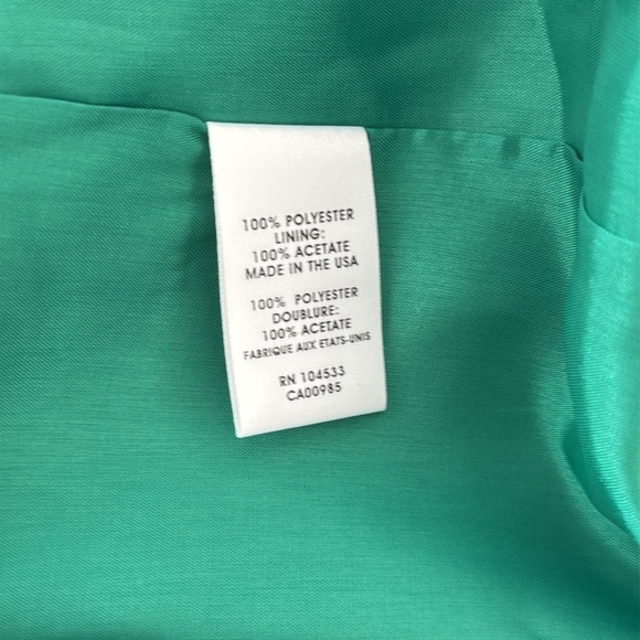 Green Nanette Lepore Pleated Mini Skirt - Size 6 - Picture 7 of 8